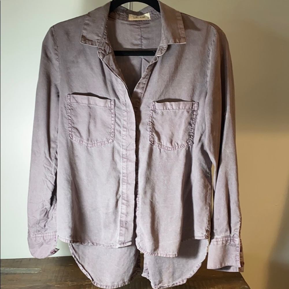 Bella Dahl Split Back Button Down - image 1